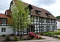 2-tier  Half-timbered house