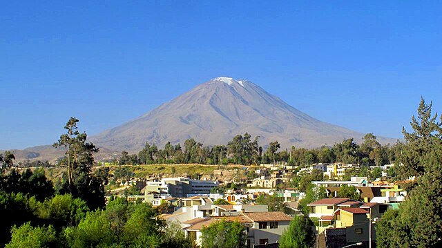 Image: Volcano Misti, Peru