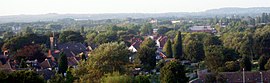 Blick auf Walsall Wood aus dem Süden