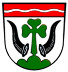 Wappen del cümü de Stötten am Auerberg