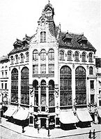 Warenhaus Jandorf am Spittelmarkt, Ecke Leipziger Straße, 1892