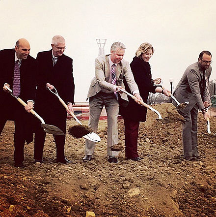 Formal groundbreaking for Water Street District on March 19, 2015 Water Street District Dayton - Residential Groundbreaking.jpg