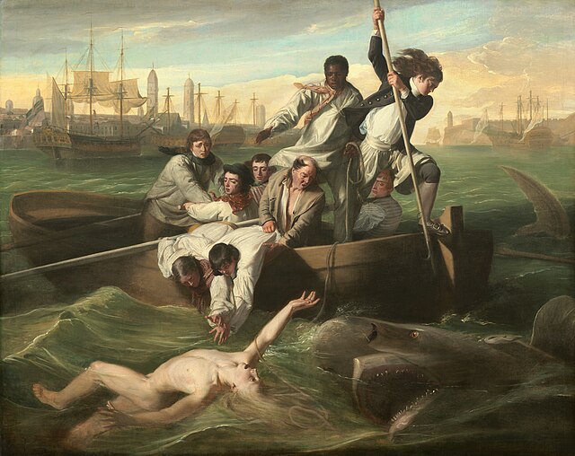 John Singleton Copley, Watson and the Shark, (original version), 1778, National Gallery of Art, Washington, D.C.