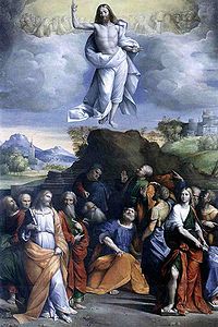 Garofalo, La Ascensión de Cristo