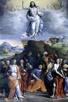 עליית ישו, ציור מאת איל גרופאלו מהשנים 1510-1520