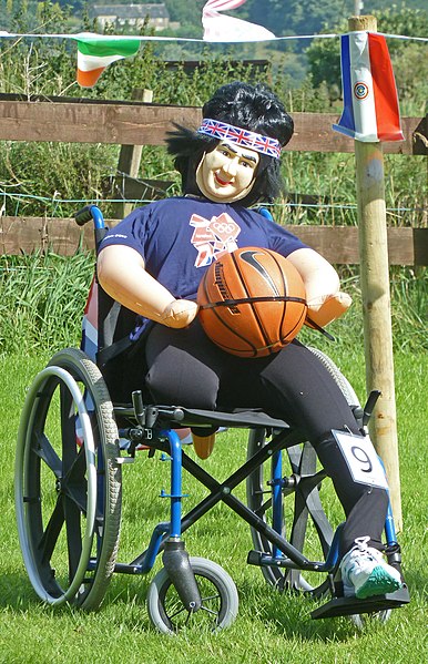 File:Wheelchair basketball, Norland Scarecrow Festival (Taken by Flickr user 1st September 2012).jpg