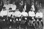 L'équipe des White Rovers en 1895.