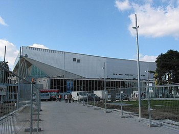 El Stadthalle, en Viena.