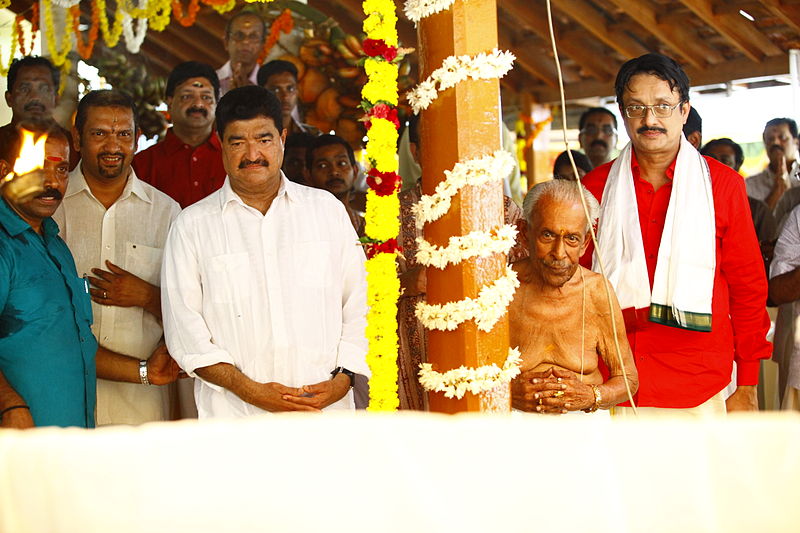 File:With Maharaja of Travancore and B.R.Shetty.jpg