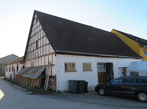 Wohnstallhaus Geslau Hürbel Nr. 8 Baudenkmal D-5-71-155-13 03