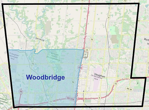 Woodbridge within Vaughan