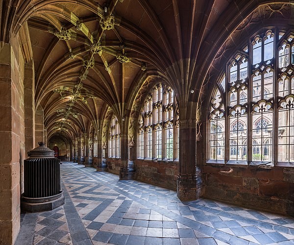 The medieval cloisters