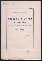 Миниатюра для Файл:Wyprawa wileńska roku 1919 we wspomnieniach cywila (1933).pdf
