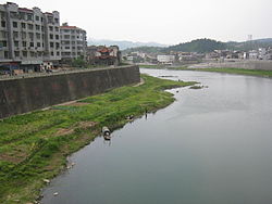 Skyline of Xinhuang Dong Autonomous County