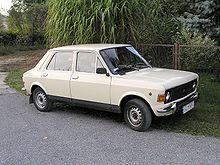 La Zastava 101, variante yougoslave de la Fiat 128