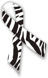 Zebra ribbon.svg