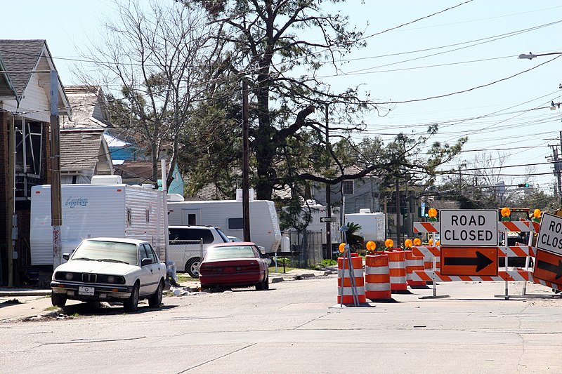 File:(Hurricane Katrina) New Orleans, LA, February 27, 2006 - Some residents affected by Hurricane Katrina were able to install a FEMA provided travel trailer on their property next to t - DPLA - 4bf823e882f0cef218b73e1058c46788.jpg