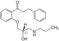 (S)-Propafenon Struktur Formula V1.svg