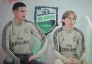 Modrić and James Rodríguez (2020)