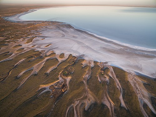 Shore of the Elton Salt Lake, Volgograd Oblast. Photograph: Medvedevphoto (Владимир Медведев)