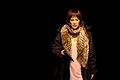 מירב גרובר בהצגה "נבגדת", הבימה, 2017