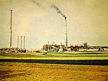 Głogów Copper Smelter in the 1970s