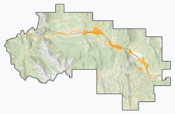 Frank is located in the Municipality of Crowsnest Pass