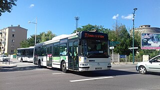Irisbus Agora S n°179 sur la ligne M à Mantes-la-Jolie