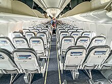 Economy class seats in an Alaska Airlines Boeing 737-900ER 18-NOV-2023 - AS1219 LAX-SEA (N459AS - B737-900ER) (02).jpg
