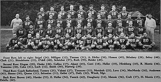 <span class="mw-page-title-main">1931 Pittsburgh Panthers football team</span> American college football season