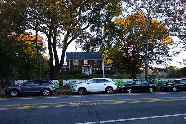 The former farmhouse of the Klein Farm on 73rd Avenue