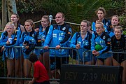 Deutsch: Beach Handball Champions Cup 2018 in Catania (ITA); Tag 3: 3. November – Frauen, Überkreuz-Platzierungsspiel 9-12: Team Italia (Italienische Nationalmannschaft) (ITA) - Beach Bazis Schleissheim (GER) 0:2 (14:22, 21:25) English: 2018 Beach Handball Champions Cup in Catania (ITA; Day 3: 3 November – Women's Placement Match Cross Matches 9-12: Team Italia (italien national Team) (ITA) - Beach Bazis Schleissheim (GER) 0:2 (14:22, 21:25)