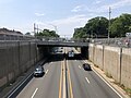 File:2021-07-06 14 08 30 View west along Interstate 280 (Essex Freeway) from the overpass for Nesbitt Street in Newark, Essex County, New Jersey.jpg