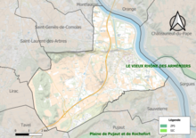 Site Natura 2000 sur le territoire communal.