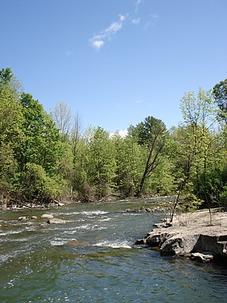 <span class="mw-page-title-main">La Chute River</span> River in New York, United States