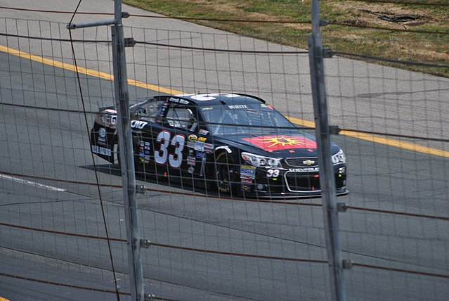 White racing in his Cup debut at New Hampshire Motor Speedway in 2015