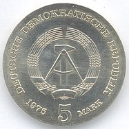 5 Mark DDR 1975 - 100. Geburtstag von Thomas Mann - Wertseite.JPG