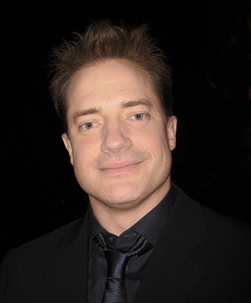 Fraser at the premiere of The Mummy: Tomb of the Dragon Emperor in July 2008