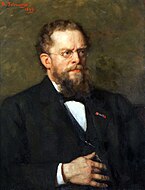 Antoine Paul Nicolas Franchimont（化学者）の肖像画 (1899)