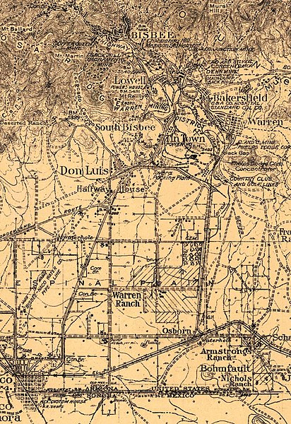In 1927 it sported a constellation of suburbs of Tin Town, Bakerville, and Halfway House
