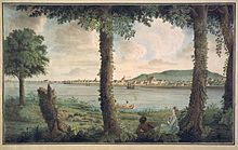 A View of Montreal in Canada, Taken from Isle St. Helena in 1762
by Thomas Davies A View of Montreal in Canada - Thomas Davies.jpg