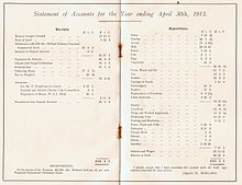 Accounts of Harlington, Harmondsworth and Cranford Cottage Hospital, west Middlesex, published June 1913. For the year 1912-1913 the hospital treated 46; of which 24 from Harlington; 18 Harmondsworth; 2 Cranford; with 2 passers by who had accidents. Accounts of Harlington, Harmondsworth and Cranford Cottage Hospital, published June 1913.jpg