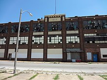 Carter Carburetor Corporation building in 2011 Acf Carter Carburater Corporation.jpg