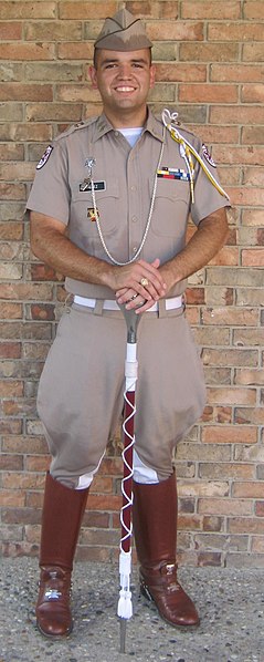 File:Aggie Band Drum Major.JPG