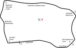 Il circuito di Ain Diab