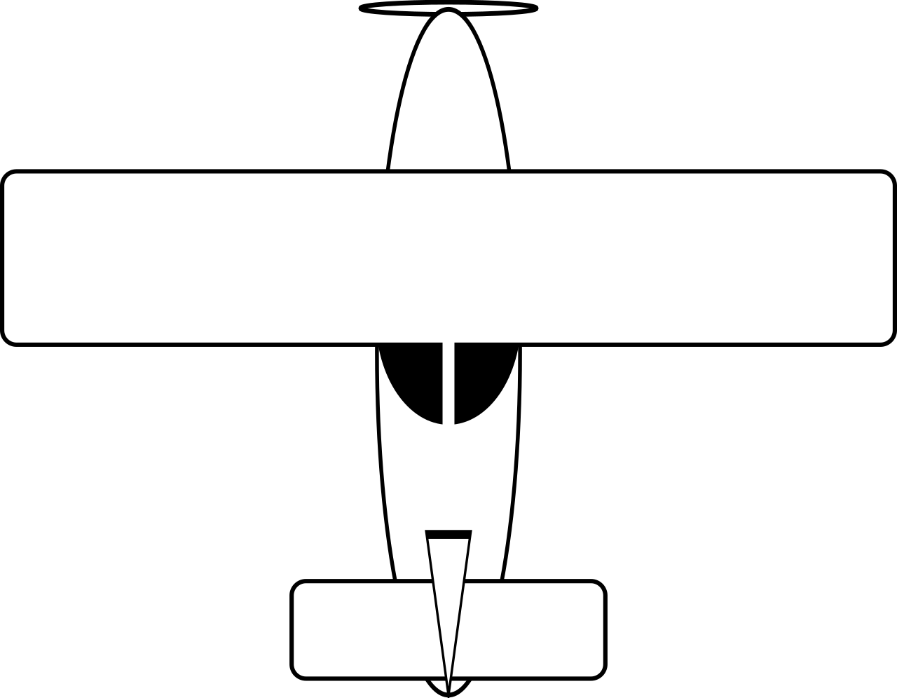 simple plane drawing png - Clip Art Library