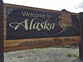 Alaska welcomes you sign