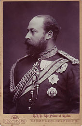 The future king Edward VII was an early guest. Alexander Bassano (1829-1913) - Edward, Prince of Wales, later King Edward VII.jpg