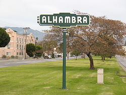 Skyline of Alhambra