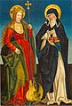 Die Heiligen Margareta und Ottilia